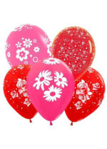 Воздушные шары "Микс цветов"