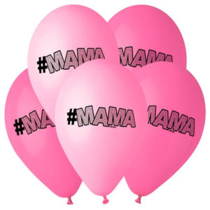 Воздушные шары "Мама"