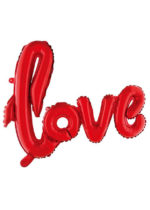 Надпись "LOVE" Красная 100*68 см