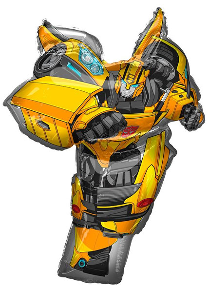 Фольгированный шар Бамблби Трансформеры / Bumble Bee 68*93 см