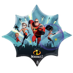 Фольгированный шар Суперсемейка / The Incredibles 88*73 см