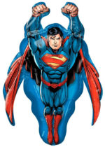 Фольгированный шар Супермен / Superman 58*86 см