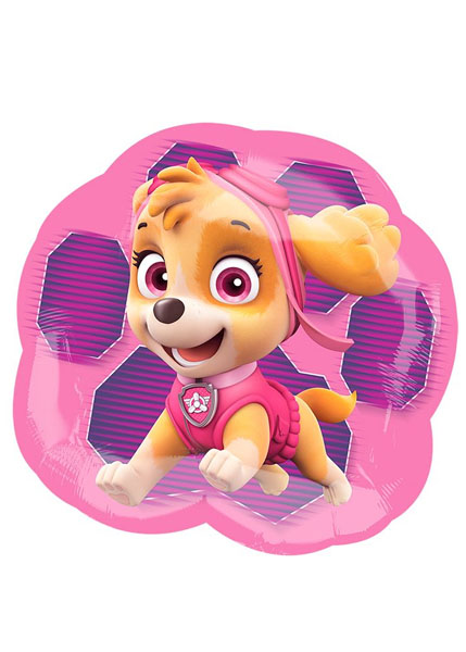 Фольгированный шар Щенячий Патруль Скай и Эверест / Paw Patrol Girls 58*63 см
