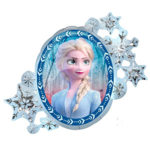 Фольгированный шар Холодное сердце Анна и Эльза / Frozen-2 76*76 см