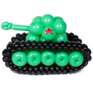 Танк из воздушных шаров
